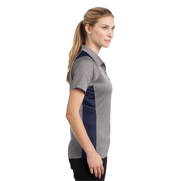 Sport-Tek Women's Heather Colorblock Contender Polo. - Sport-Tek Women's Heather Colorblock Contender Polo. - Image 27 of 60