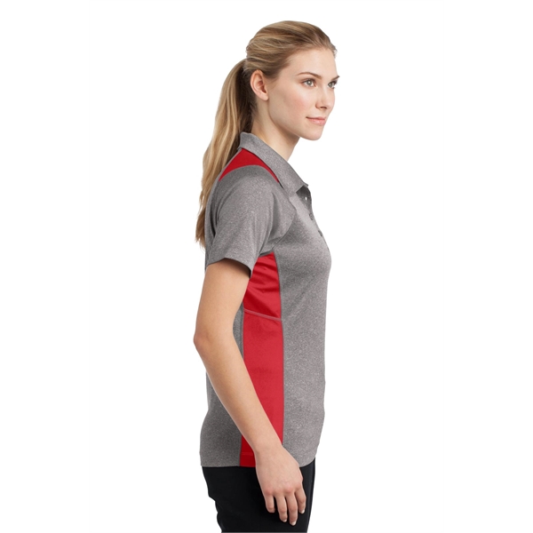 Sport-Tek Women's Heather Colorblock Contender Polo. - Sport-Tek Women's Heather Colorblock Contender Polo. - Image 51 of 60