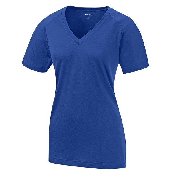 Sport-Tek Women's Ultimate Performance V-Neck. - Sport-Tek Women's Ultimate Performance V-Neck. - Image 18 of 24