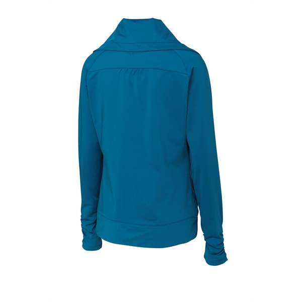 Sport-Tek Women's Sport-Wick Stretch Full-Zip Jacket. - Sport-Tek Women's Sport-Wick Stretch Full-Zip Jacket. - Image 14 of 24