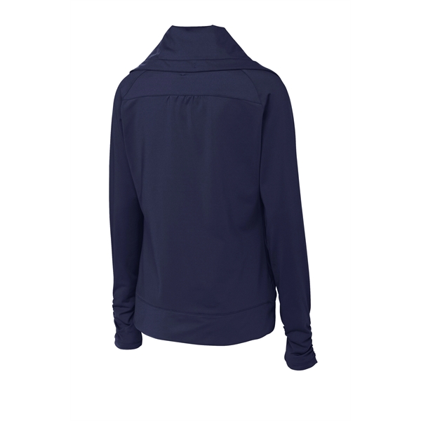 Sport-Tek Women's Sport-Wick Stretch Full-Zip Jacket. - Sport-Tek Women's Sport-Wick Stretch Full-Zip Jacket. - Image 24 of 24