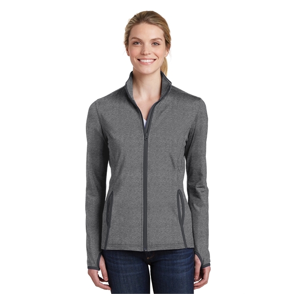 Sport-Tek Women's Sport-Wick Stretch Contrast Full-Zip Ja... - Sport-Tek Women's Sport-Wick Stretch Contrast Full-Zip Ja... - Image 12 of 40