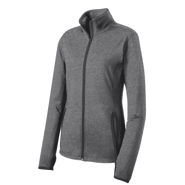 Sport-Tek Women's Sport-Wick Stretch Contrast Full-Zip Ja... - Sport-Tek Women's Sport-Wick Stretch Contrast Full-Zip Ja... - Image 15 of 40