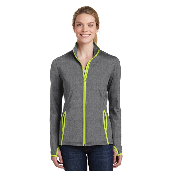 Sport-Tek Women's Sport-Wick Stretch Contrast Full-Zip Ja... - Sport-Tek Women's Sport-Wick Stretch Contrast Full-Zip Ja... - Image 17 of 40