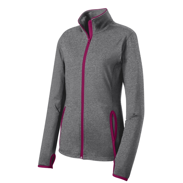 Sport-Tek Women's Sport-Wick Stretch Contrast Full-Zip Ja... - Sport-Tek Women's Sport-Wick Stretch Contrast Full-Zip Ja... - Image 40 of 40