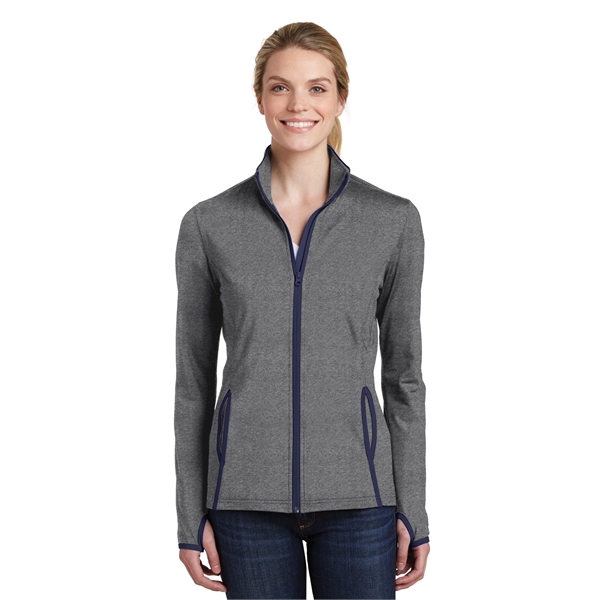 Sport-Tek Women's Sport-Wick Stretch Contrast Full-Zip Ja... - Sport-Tek Women's Sport-Wick Stretch Contrast Full-Zip Ja... - Image 26 of 40