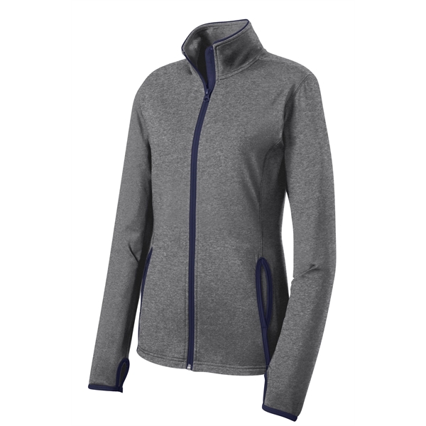 Sport-Tek Women's Sport-Wick Stretch Contrast Full-Zip Ja... - Sport-Tek Women's Sport-Wick Stretch Contrast Full-Zip Ja... - Image 29 of 40