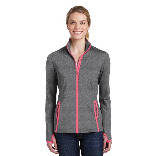 Sport-Tek Women's Sport-Wick Stretch Contrast Full-Zip Ja... - Sport-Tek Women's Sport-Wick Stretch Contrast Full-Zip Ja... - Image 31 of 40