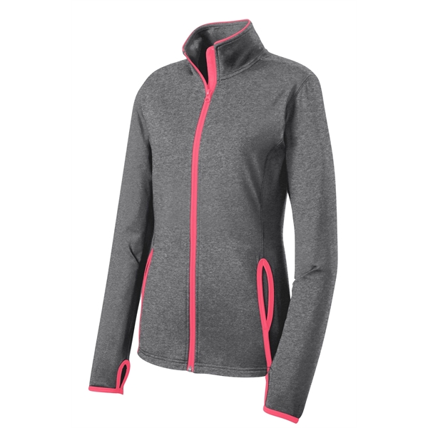 Sport-Tek Women's Sport-Wick Stretch Contrast Full-Zip Ja... - Sport-Tek Women's Sport-Wick Stretch Contrast Full-Zip Ja... - Image 34 of 40