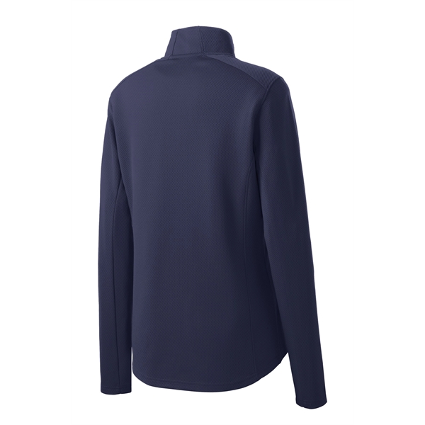 Sport-Tek Women's Sport-Wick Textured 1/4-Zip Pullover. - Sport-Tek Women's Sport-Wick Textured 1/4-Zip Pullover. - Image 13 of 29