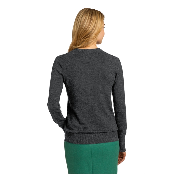 Port Authority Women's V-Neck Sweater. - Port Authority Women's V-Neck Sweater. - Image 21 of 25