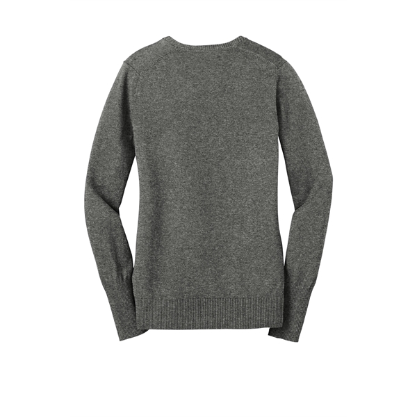 Port Authority Women's V-Neck Sweater. - Port Authority Women's V-Neck Sweater. - Image 3 of 25