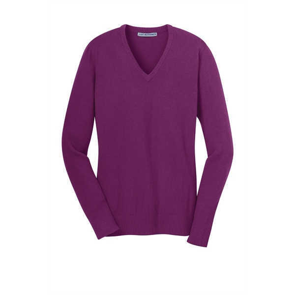 Port Authority Women's V-Neck Sweater. - Port Authority Women's V-Neck Sweater. - Image 6 of 25