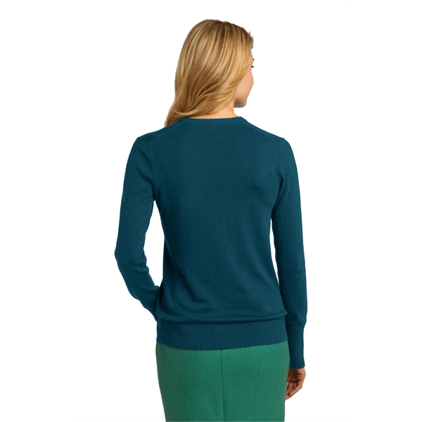 Port Authority Women's V-Neck Sweater. - Port Authority Women's V-Neck Sweater. - Image 8 of 25