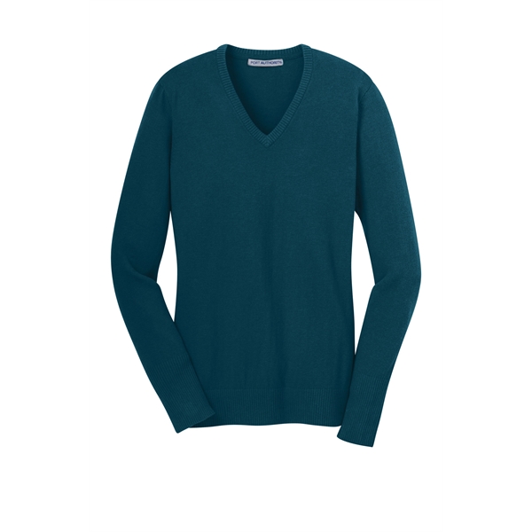 Port Authority Women's V-Neck Sweater. - Port Authority Women's V-Neck Sweater. - Image 10 of 25