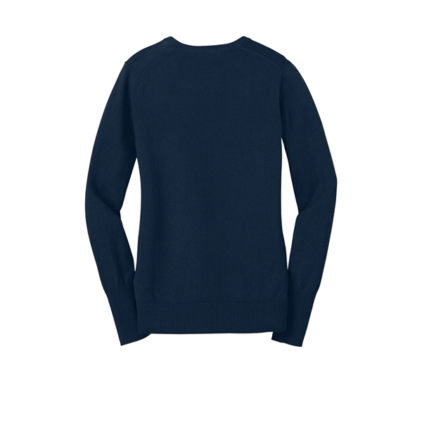 Port Authority Women's V-Neck Sweater. - Port Authority Women's V-Neck Sweater. - Image 13 of 25