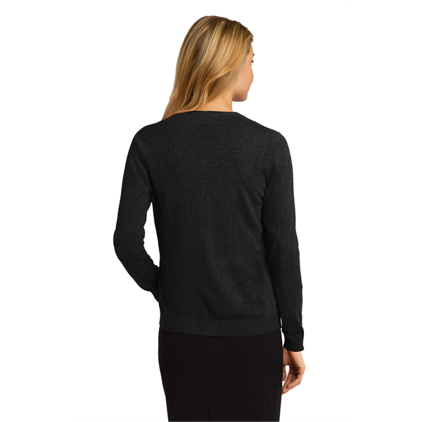 Port Authority Women's Cardigan Sweater. - Port Authority Women's Cardigan Sweater. - Image 5 of 16