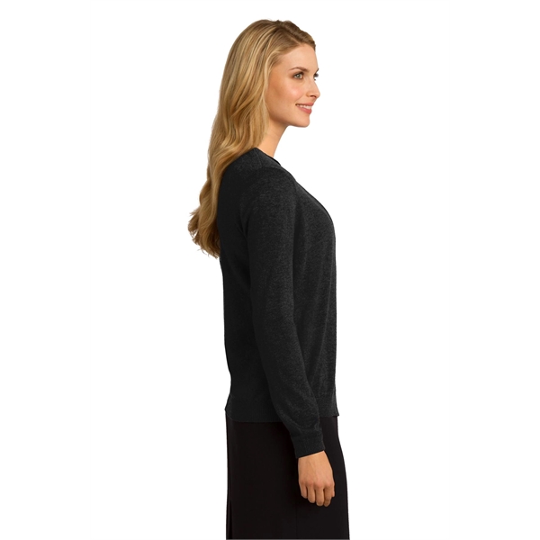 Port Authority Women's Cardigan Sweater. - Port Authority Women's Cardigan Sweater. - Image 1 of 16