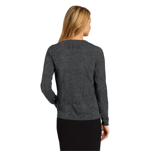 Port Authority Women's Cardigan Sweater. - Port Authority Women's Cardigan Sweater. - Image 12 of 16