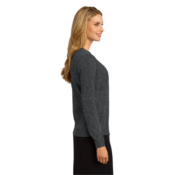 Port Authority Women's Cardigan Sweater. - Port Authority Women's Cardigan Sweater. - Image 13 of 16