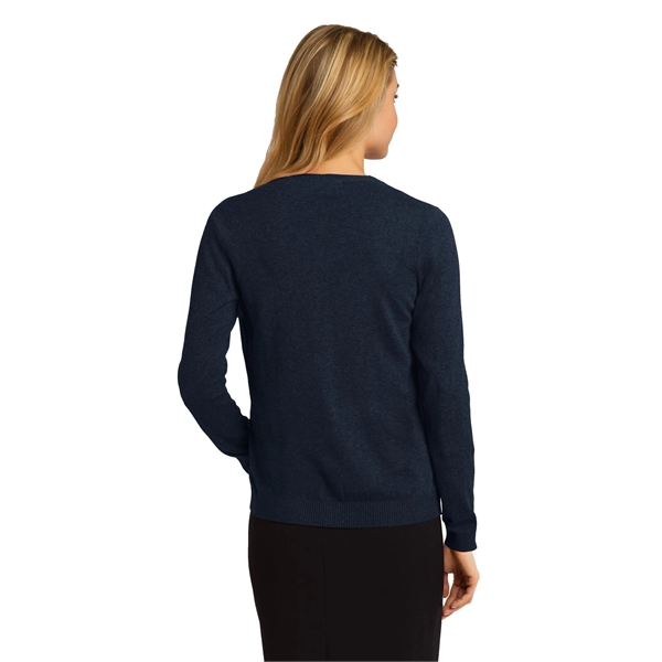 Port Authority Women's Cardigan Sweater. - Port Authority Women's Cardigan Sweater. - Image 6 of 16