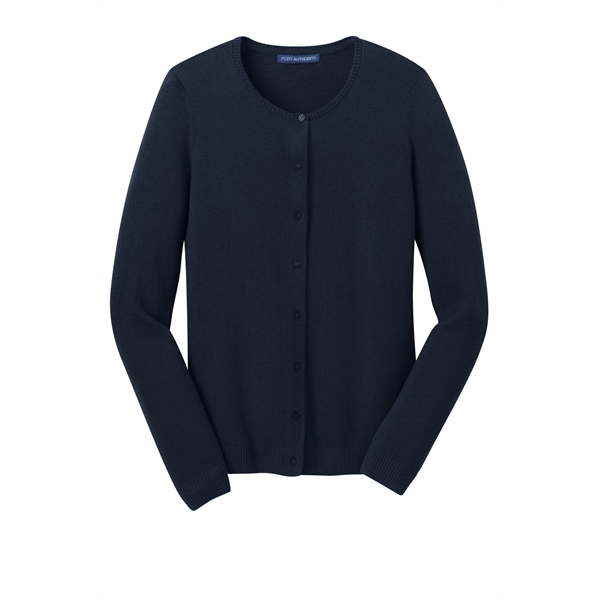 Port Authority Women's Cardigan Sweater. - Port Authority Women's Cardigan Sweater. - Image 8 of 16