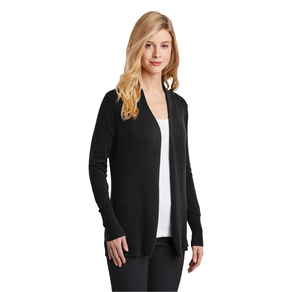 Port Authority Women's Open Front Cardigan Sweater. - Port Authority Women's Open Front Cardigan Sweater. - Image 1 of 20