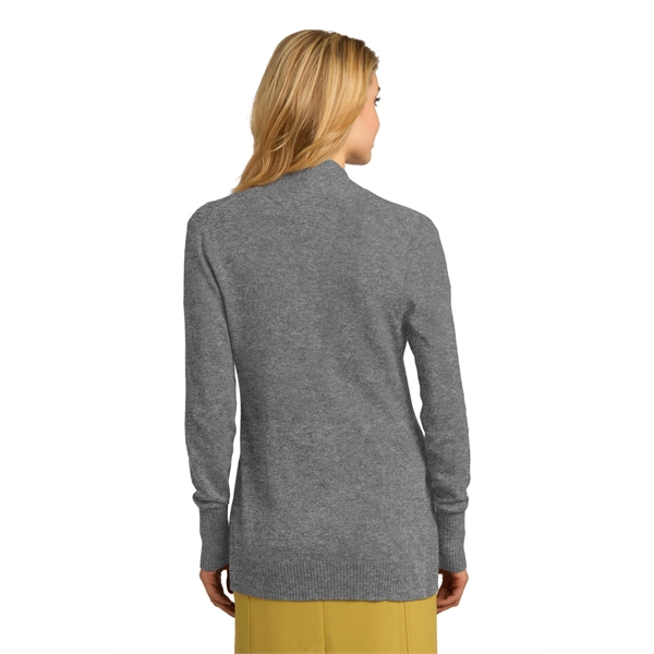 Port Authority Women's Open Front Cardigan Sweater. - Port Authority Women's Open Front Cardigan Sweater. - Image 3 of 20