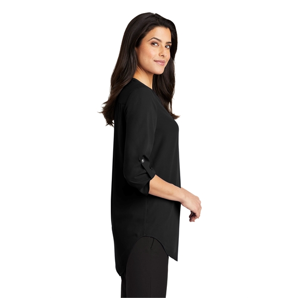 Port Authority Women's 3/4-Sleeve Tunic Blouse. - Port Authority Women's 3/4-Sleeve Tunic Blouse. - Image 2 of 40