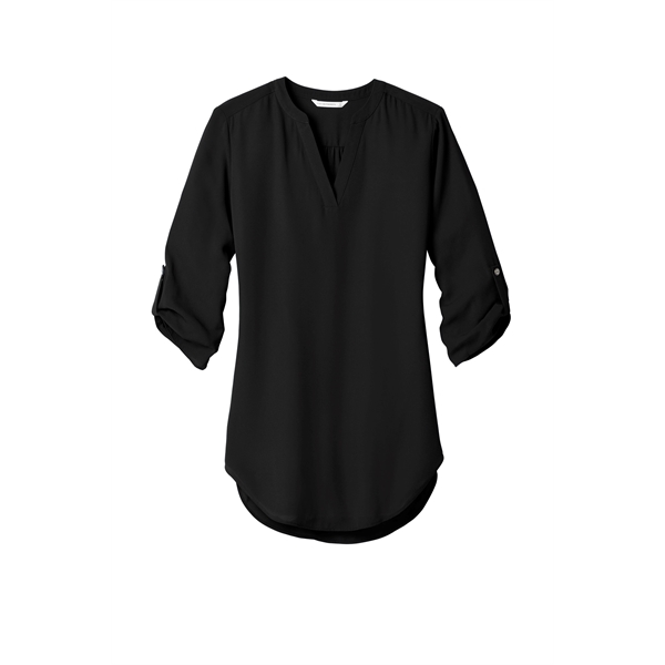 Port Authority Women's 3/4-Sleeve Tunic Blouse. - Port Authority Women's 3/4-Sleeve Tunic Blouse. - Image 3 of 40