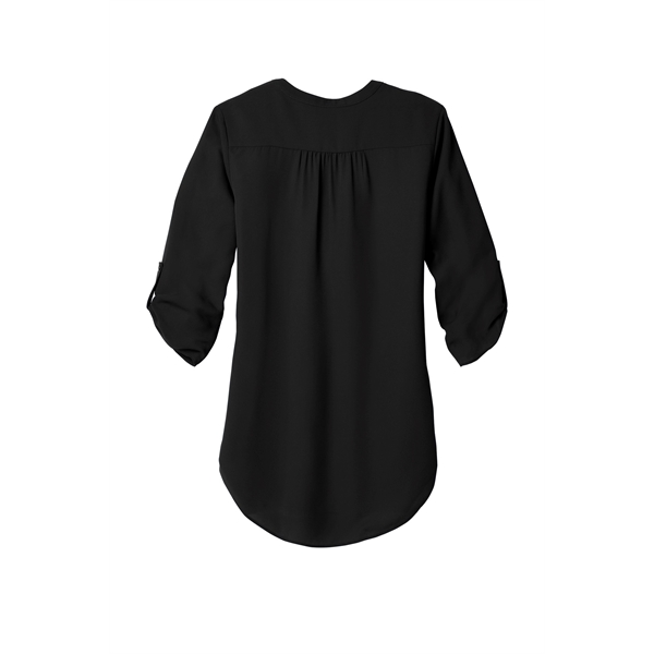 Port Authority Women's 3/4-Sleeve Tunic Blouse. - Port Authority Women's 3/4-Sleeve Tunic Blouse. - Image 5 of 40