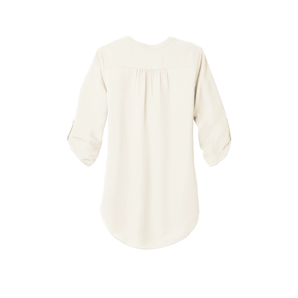 Port Authority Women's 3/4-Sleeve Tunic Blouse. - Port Authority Women's 3/4-Sleeve Tunic Blouse. - Image 10 of 40