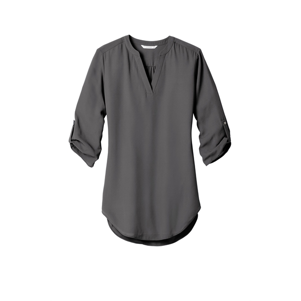 Port Authority Women's 3/4-Sleeve Tunic Blouse. - Port Authority Women's 3/4-Sleeve Tunic Blouse. - Image 14 of 40