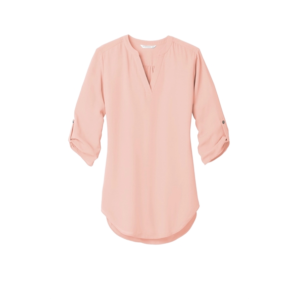 Port Authority Women's 3/4-Sleeve Tunic Blouse. - Port Authority Women's 3/4-Sleeve Tunic Blouse. - Image 24 of 40