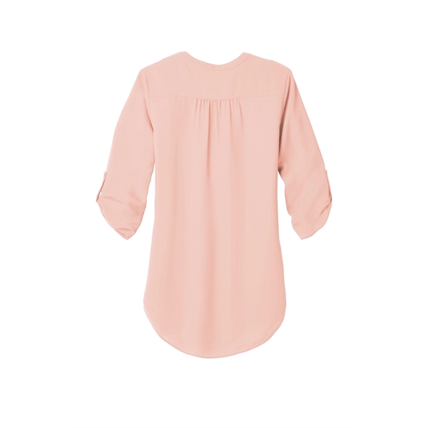 Port Authority Women's 3/4-Sleeve Tunic Blouse. - Port Authority Women's 3/4-Sleeve Tunic Blouse. - Image 25 of 40