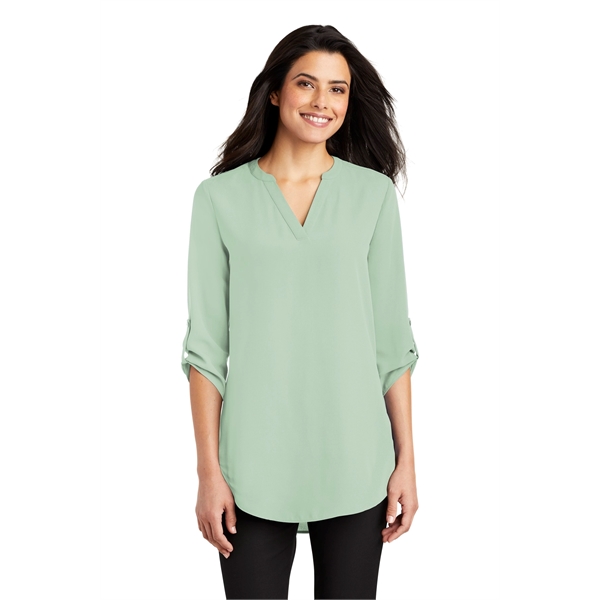 Port Authority Women's 3/4-Sleeve Tunic Blouse. - Port Authority Women's 3/4-Sleeve Tunic Blouse. - Image 26 of 40