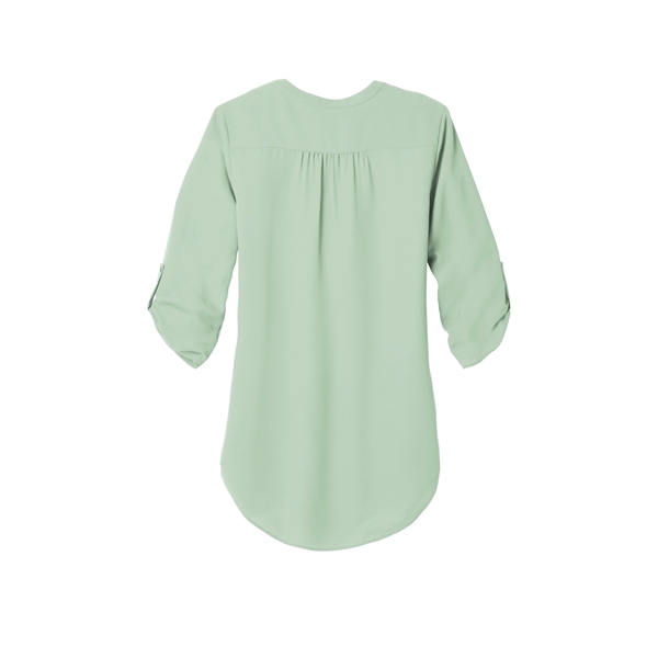 Port Authority Women's 3/4-Sleeve Tunic Blouse. - Port Authority Women's 3/4-Sleeve Tunic Blouse. - Image 30 of 40