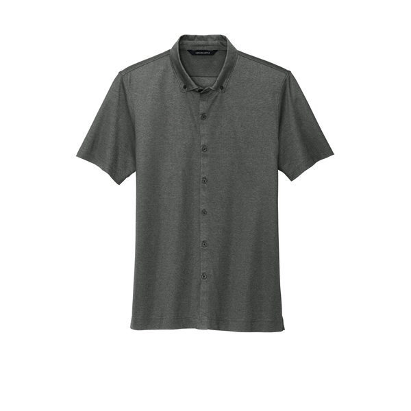 Mercer+Mettle Stretch Pique Full-Button Polo - Mercer+Mettle Stretch Pique Full-Button Polo - Image 8 of 35