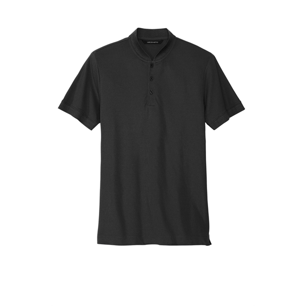 Mercer+Mettle Stretch Pique Henley - Mercer+Mettle Stretch Pique Henley - Image 13 of 30