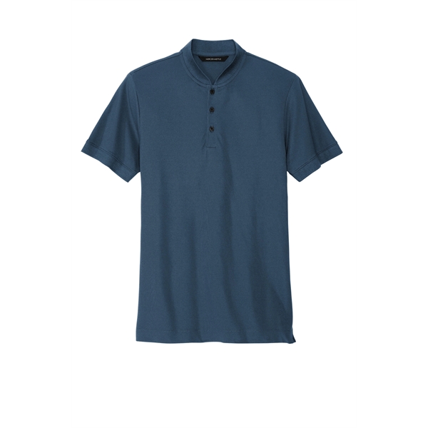 Mercer+Mettle Stretch Pique Henley - Mercer+Mettle Stretch Pique Henley - Image 18 of 30