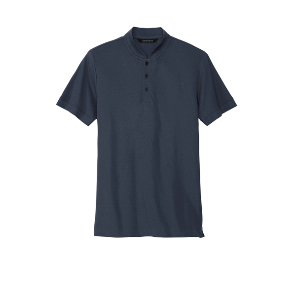 Mercer+Mettle Stretch Pique Henley - Mercer+Mettle Stretch Pique Henley - Image 23 of 30
