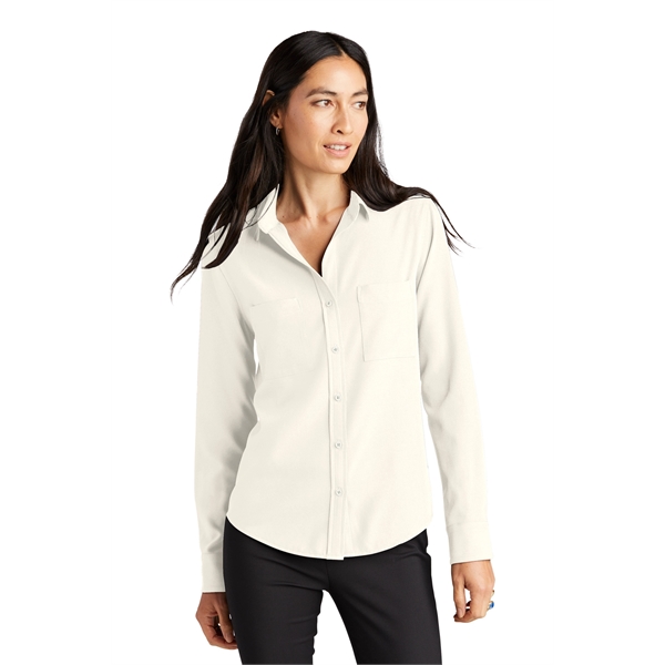 Mercer+Mettle Women's Stretch Crepe Long Sleeve Camp - Mercer+Mettle Women's Stretch Crepe Long Sleeve Camp - Image 10 of 20