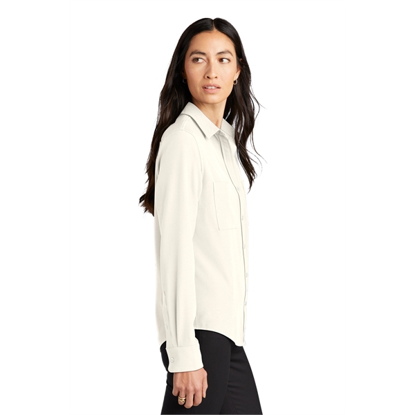 Mercer+Mettle Women's Stretch Crepe Long Sleeve Camp - Mercer+Mettle Women's Stretch Crepe Long Sleeve Camp - Image 12 of 20