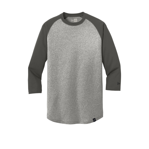 New Era Heritage Blend 3/4-Sleeve Baseball Raglan Tee. - New Era Heritage Blend 3/4-Sleeve Baseball Raglan Tee. - Image 16 of 61