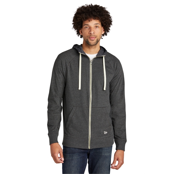 New Era Sueded Cotton Blend Full-Zip Hoodie. - New Era Sueded Cotton Blend Full-Zip Hoodie. - Image 20 of 27