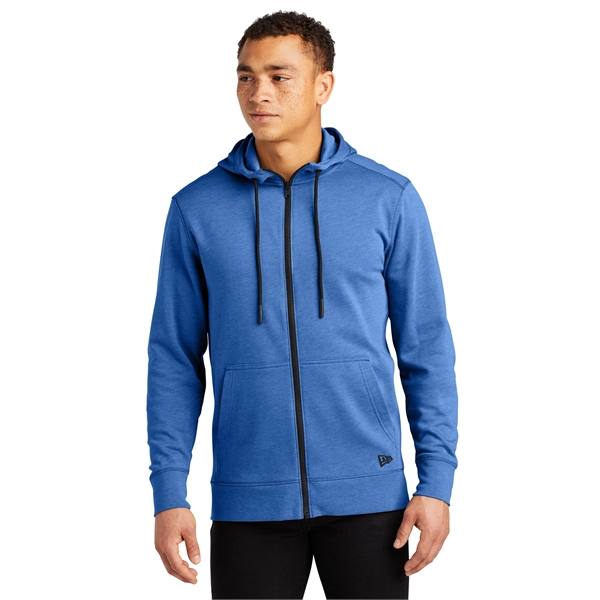 New Era Tri-Blend Fleece Full-Zip Hoodie - New Era Tri-Blend Fleece Full-Zip Hoodie - Image 28 of 35