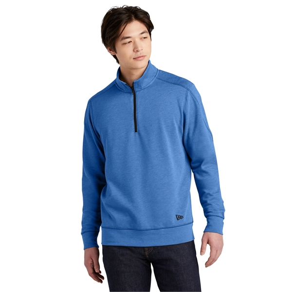 New Era Tri-Blend Fleece 1/4-Zip Pullover. - New Era Tri-Blend Fleece 1/4-Zip Pullover. - Image 23 of 26