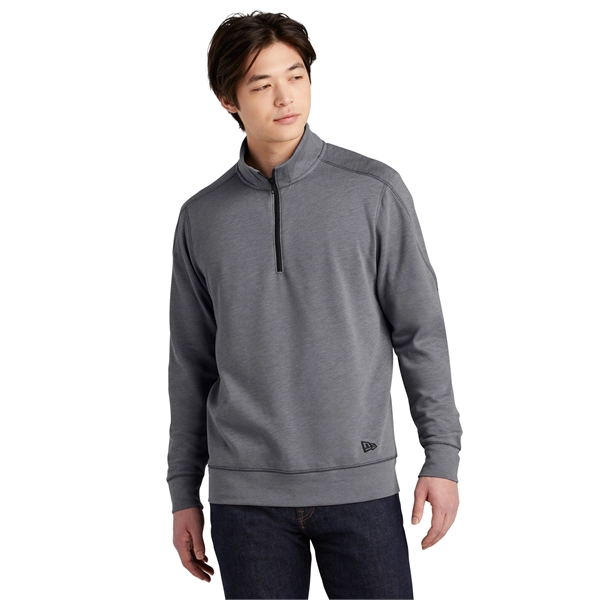 New Era Tri-Blend Fleece 1/4-Zip Pullover. - New Era Tri-Blend Fleece 1/4-Zip Pullover. - Image 25 of 26