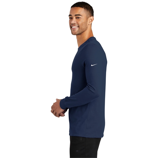 Nike Dri-FIT Cotton/Poly Long Sleeve Tee. - Nike Dri-FIT Cotton/Poly Long Sleeve Tee. - Image 6 of 30