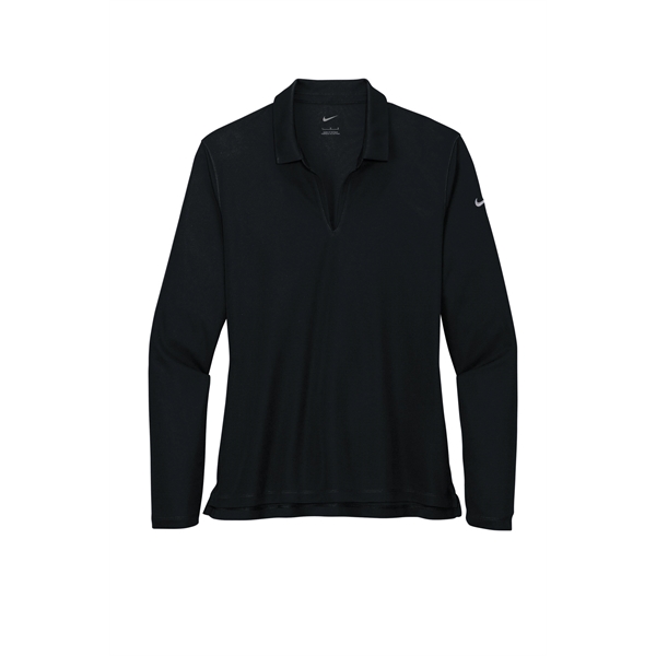 Nike Women's Dri-FIT Micro Pique 2.0 Long Sleeve Polo - Nike Women's Dri-FIT Micro Pique 2.0 Long Sleeve Polo - Image 8 of 35